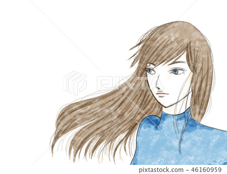 白頭髮的女孩 46160959