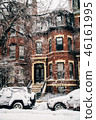 Boston's winter scene 46161995