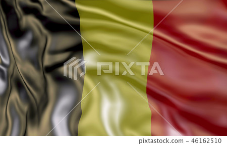 Waving flag of Belgium 46162510