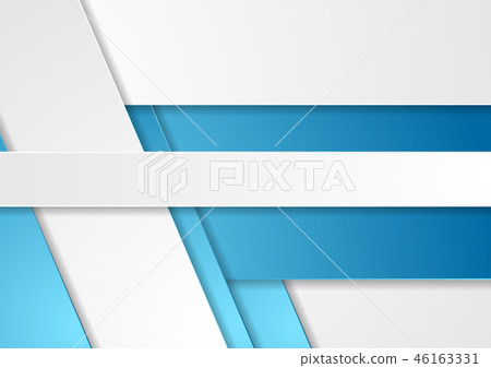 Blue and grey abstract corporate tech background Blue and grey abstract corporate tech background 46163331