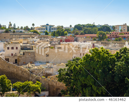 Streets of the medieval medina in Safi 46163462