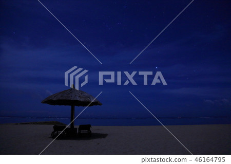 晚上的海灘 46164795