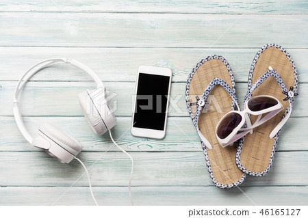 Travel vacation and music concept 46165127