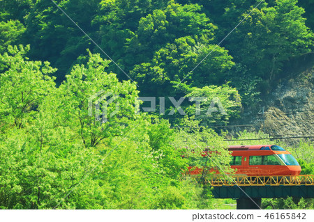 GSE for the fresh green Shijohase valley 46165842