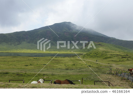 Mt. Aso Mt. Minamiaso Village Kyushu 46166164