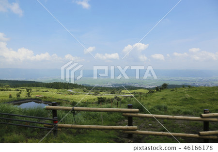Mt. Aso Mt. Minamiaso Village Kyushu 46166178