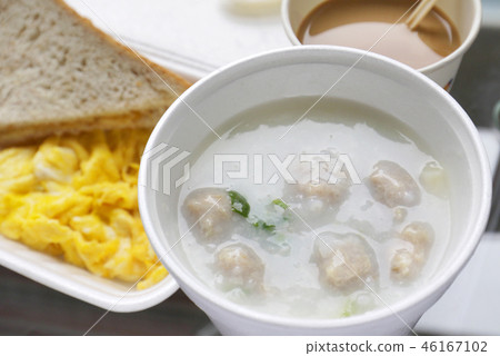 中國碗奶茶香港早餐 中國碗奶茶香港早餐 46167102