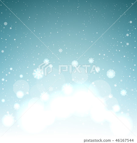 Christmas magic snowfall background Christmas magic snowfall background 46167544