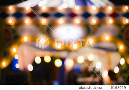 Nice bokeh light blurred background 46168039