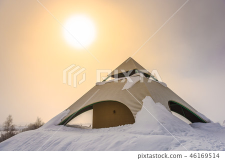 Biei, Hokkaido, Japan Winter Observation Deck 46169514