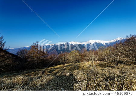 Hakuhosan, the Southern Alps, seen from Yasha Shinto Hakuhosan, the Southern Alps, seen from Yasha Shinto 46169873