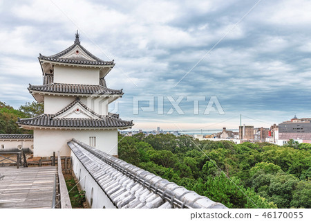 明石城堡瑪瑙和明石市容 46170055