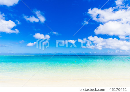 夏天圖像海,海灘,藍天關島 夏天圖像海,海灘,藍天關島 46170431