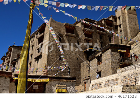 leh palace, royal palace, historic structure 46171528