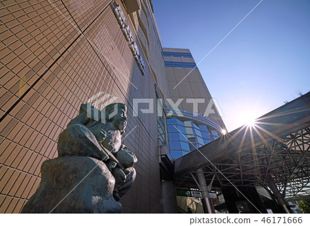 Tokyo cityscape in Japan We look at "Ebisu image" and Ebisu Station reflected in sunlight Tokyo cityscape in Japan We look at "Ebisu image" and Ebisu Station reflected in sunlight 46171666