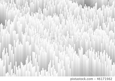 Trendy generative monochrome illustration 46171982