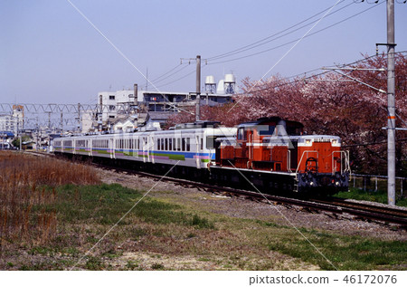 DD511036 1994年，熱鬧的沙龍木之國在關西線上奔跑 46172076