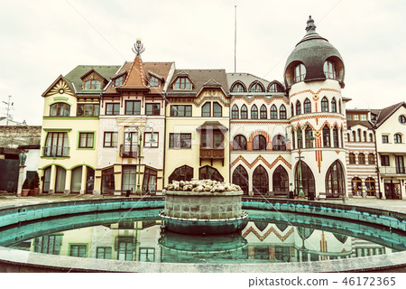Courtyard of Europe in Komarno, Slovakia 46172365