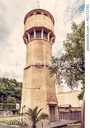 Historical water tower in in Piestany spa 46172391
