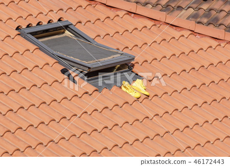 Outdoor Shoe Rack . original shoe rack above a roof 46172443