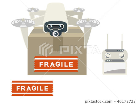Drone. Image of technology of the near future. Drone. Image of technology of the near future. 46172722