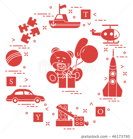 Different toys for children 46173780