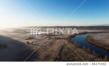 Aerial drone view, of the 46175492