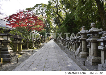 Ishishimizu Hachimangu Shrine approach (Hachiman City, Kyoto Prefecture) Ishishimizu Hachimangu Shrine approach (Hachiman City, Kyoto Prefecture) 46176184