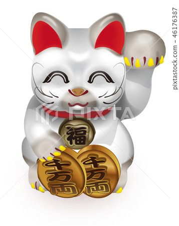 招呼貓的暹羅貓樣式 招呼貓的暹羅貓樣式 46176387