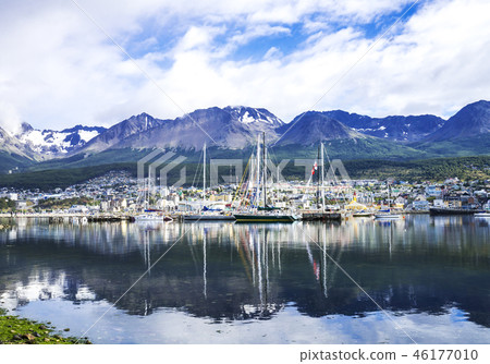 View of Argentina's Tierra del Fuego National Park View of Argentina's Tierra del Fuego National Park 46177010