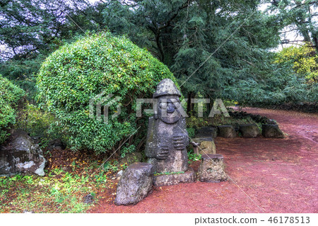 Bijarim forest dol hareubang scenery 46178513