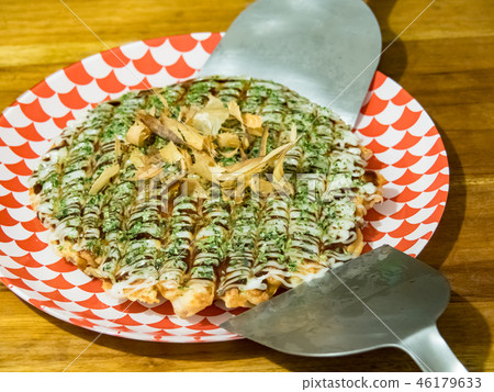 okonomiyaki / Japanese pizza 46179633