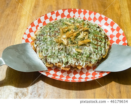 okonomiyaki / Japanese pizza 46179634