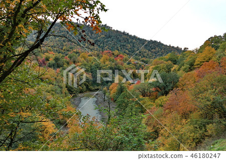 Autumn landscape of the Talysh mountains Autumn landscape of the Talysh mountains 46180247