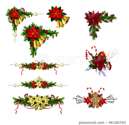 Christmas elements for your designs 46180705