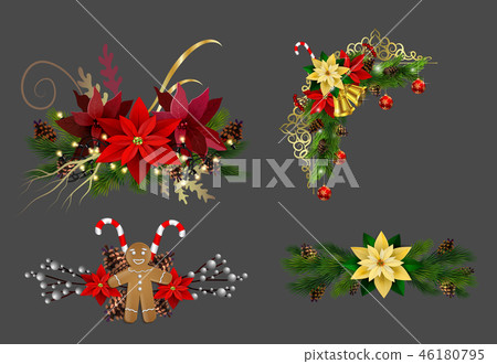 Christmas elements for your designs Christmas elements for your designs 46180795
