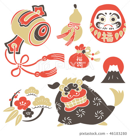 New Year 's lucky goods New Year 's lucky goods 46183280