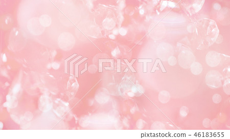 pink crystal light