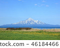 Mount Rishiri in spring 46184466