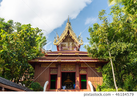 The Emerald Buddha temple at Chiang Rai, Thailand 46184579