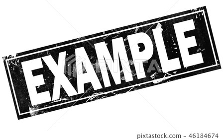 Example word with in black frame word 46184674