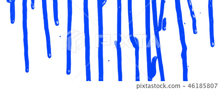 Black paint close-up flows 46185807