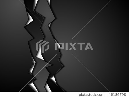 Black and white abstract corporate background Black and white abstract corporate background 46186798