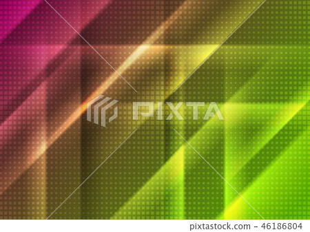 Abstract bright shiny geometric tech background Abstract bright shiny geometric tech background 46186804