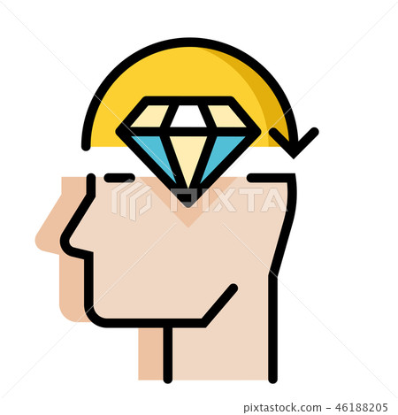 Perfectionist LineColor illustration 46188205