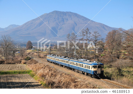 Kurohimeyama and Shina Railway 115 series trains 46188913