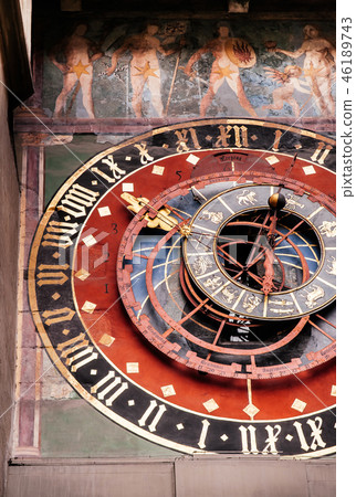 Astronomical Zytglogge clock tower old town Bern Astronomical Zytglogge clock tower old town Bern 46189743