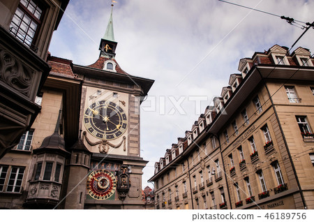 Astronomical Zytglogge clock tower old town Bern 46189756