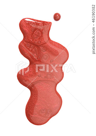 Coral nail enamel spill Coral nail enamel spill 46190382