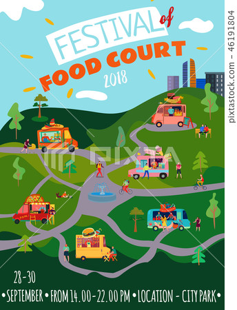Food Trucks Poster Food Trucks Poster 46191804